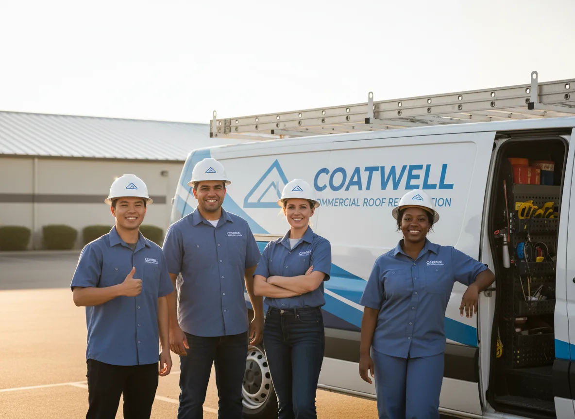 Commercial roof coating company in Royston, GA
